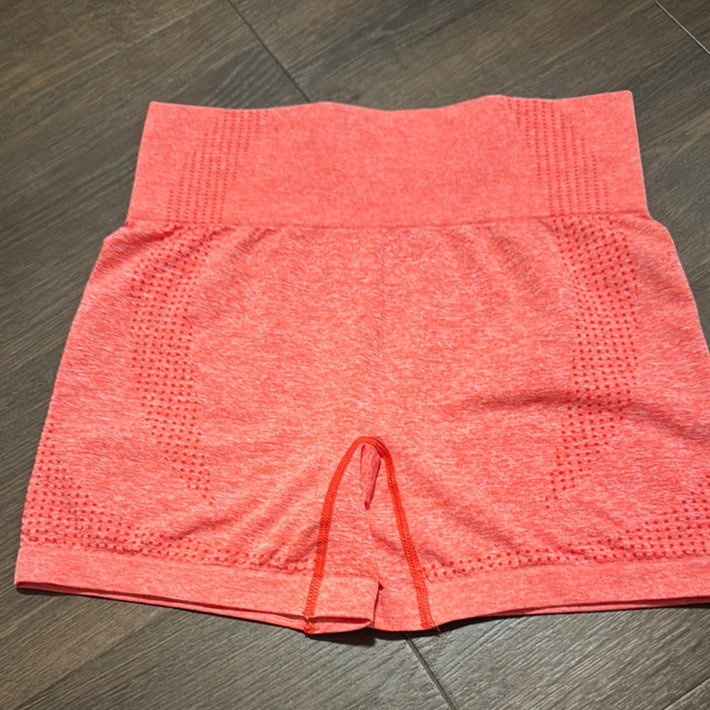 SHEIN Pink High Waist Seamless Shorts